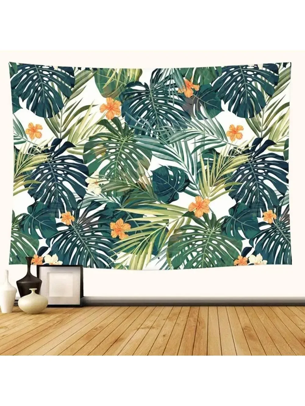 NWT Monstera Leaf Tapestry